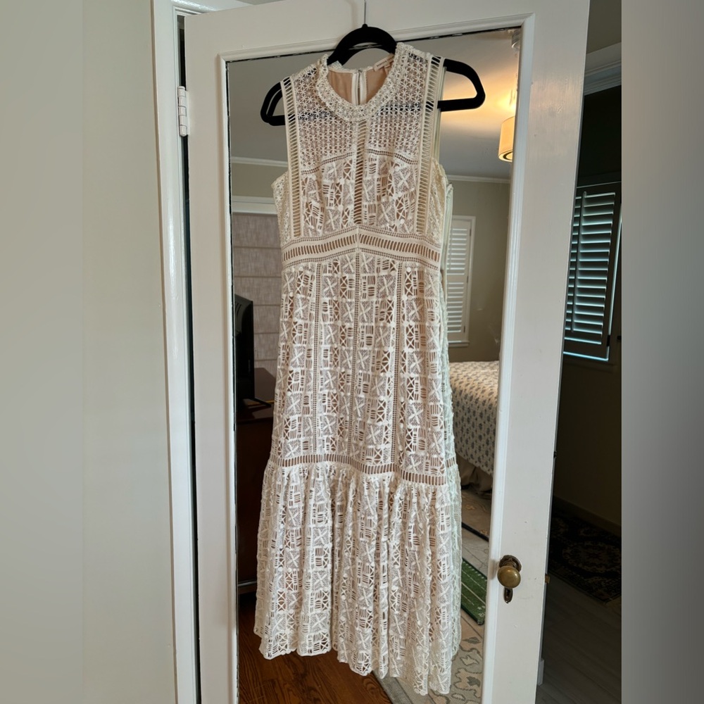 Rebecca Taylor White Dress
